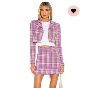 superdown Dione Blazer Skirt Set